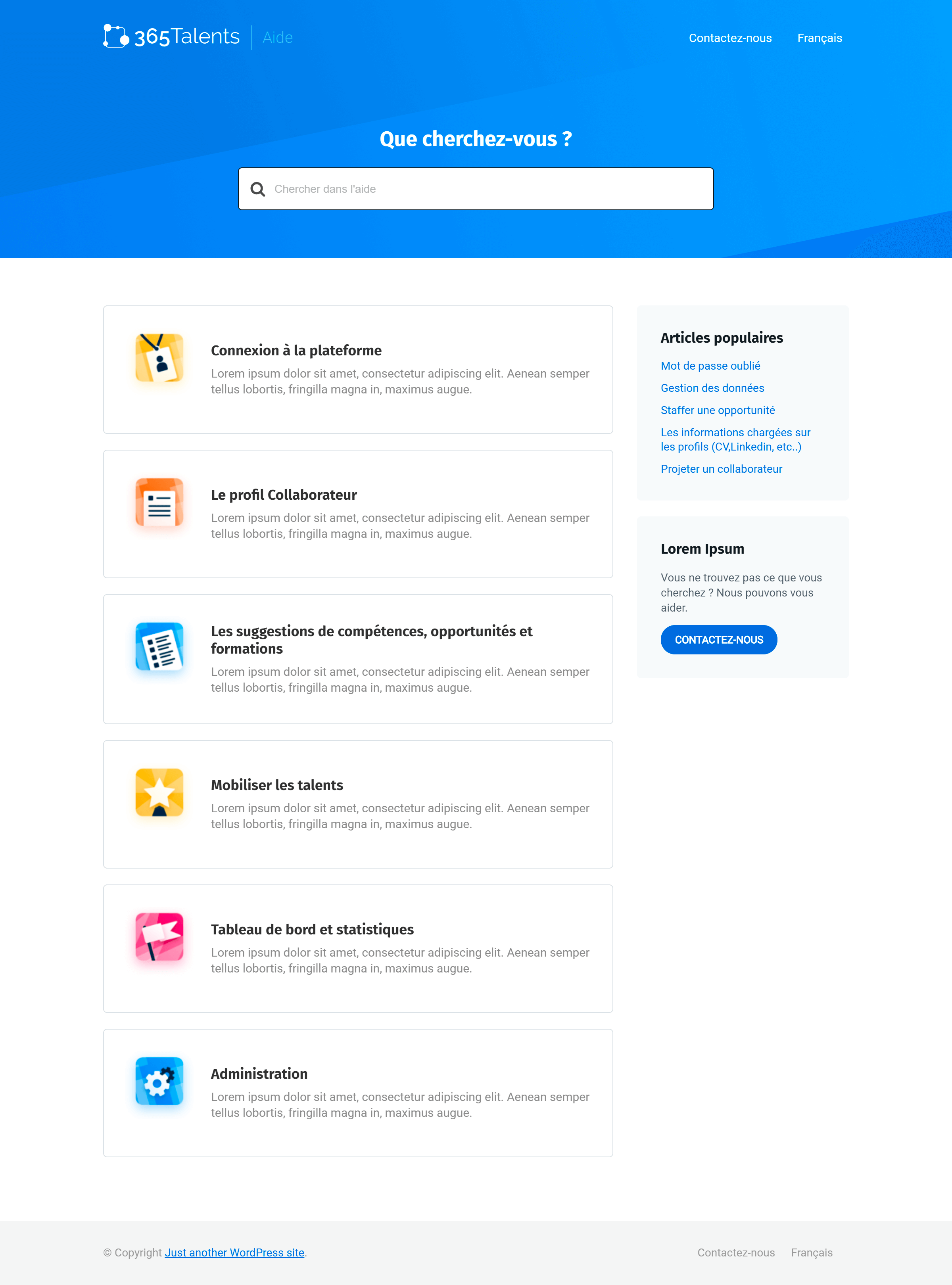 365Talents knowledge base