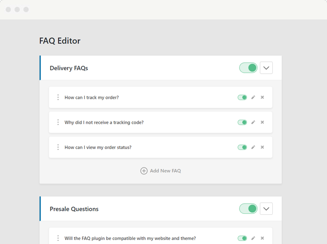 Plugin FAQ Heroic WordPress