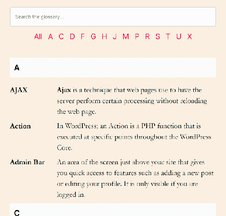 Why Use A Glossary?