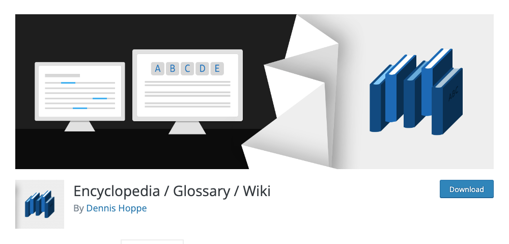 Encyclopedia or Glossary or Wiki WordPress knowledge base plugin