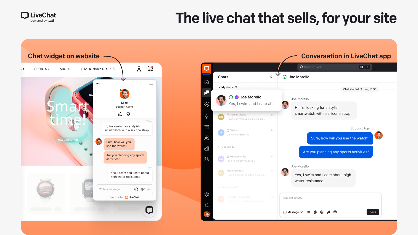 Live chat WooCommerce plugin
