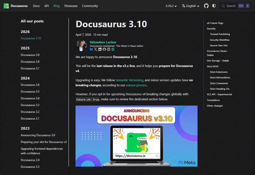 MkDocs and Docusaurus