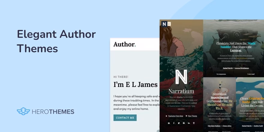 The Best Author Themes - HeroThemes The Best Author Themes