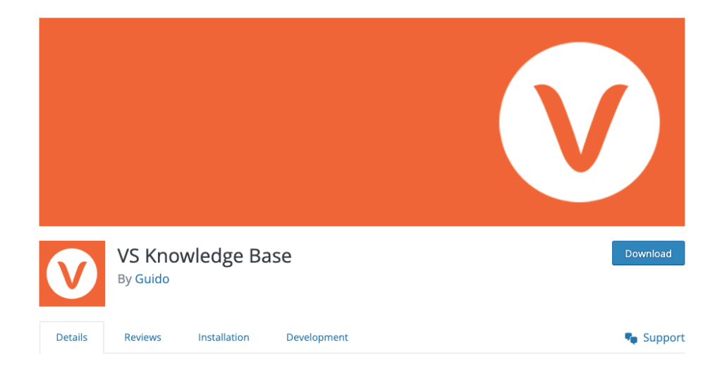 Very Simple or VS knowledge base plugin