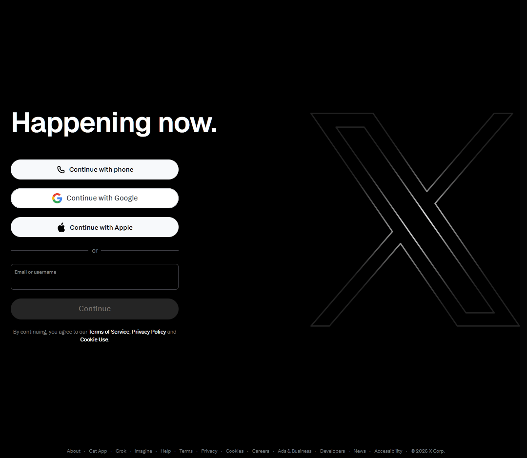 X social platform