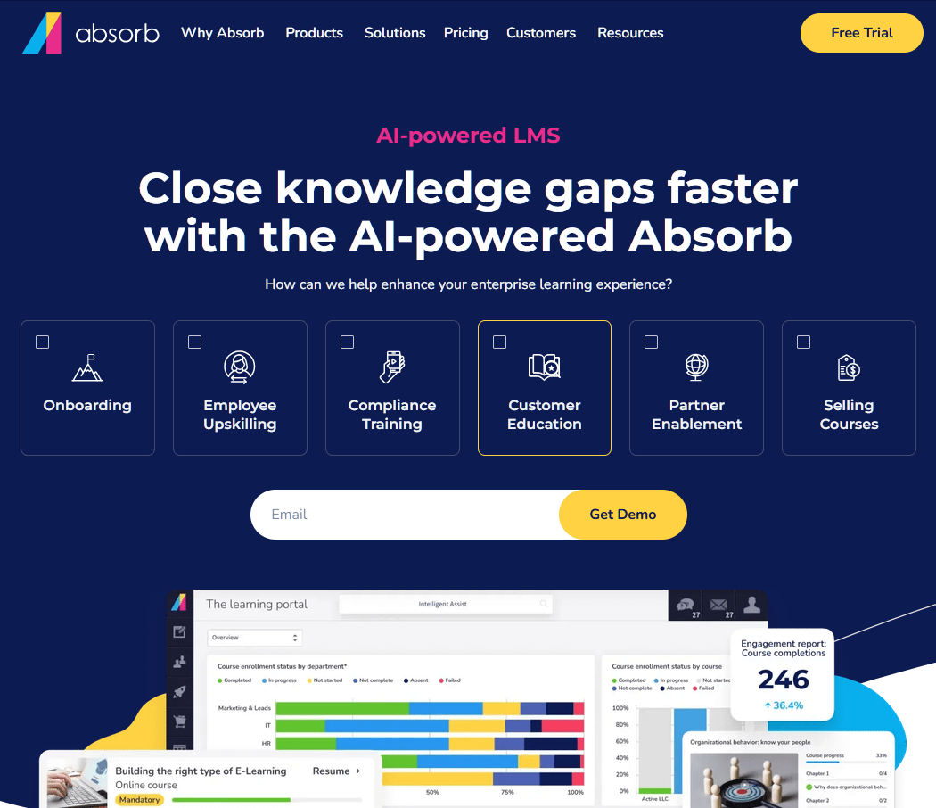 Absorb LMS software
