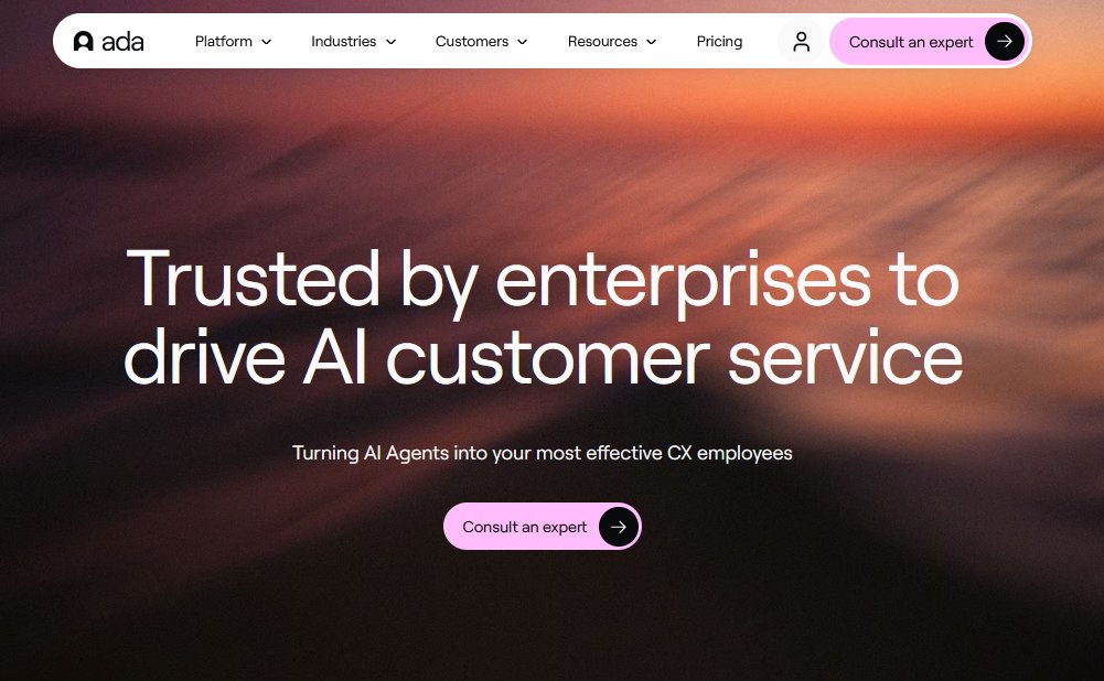 Ada Enterprise AI Chatbot
