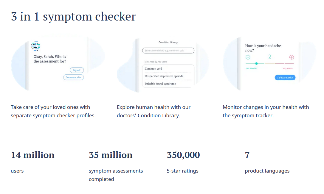 Ada Health (AI Symptom Checker and Health Guide)