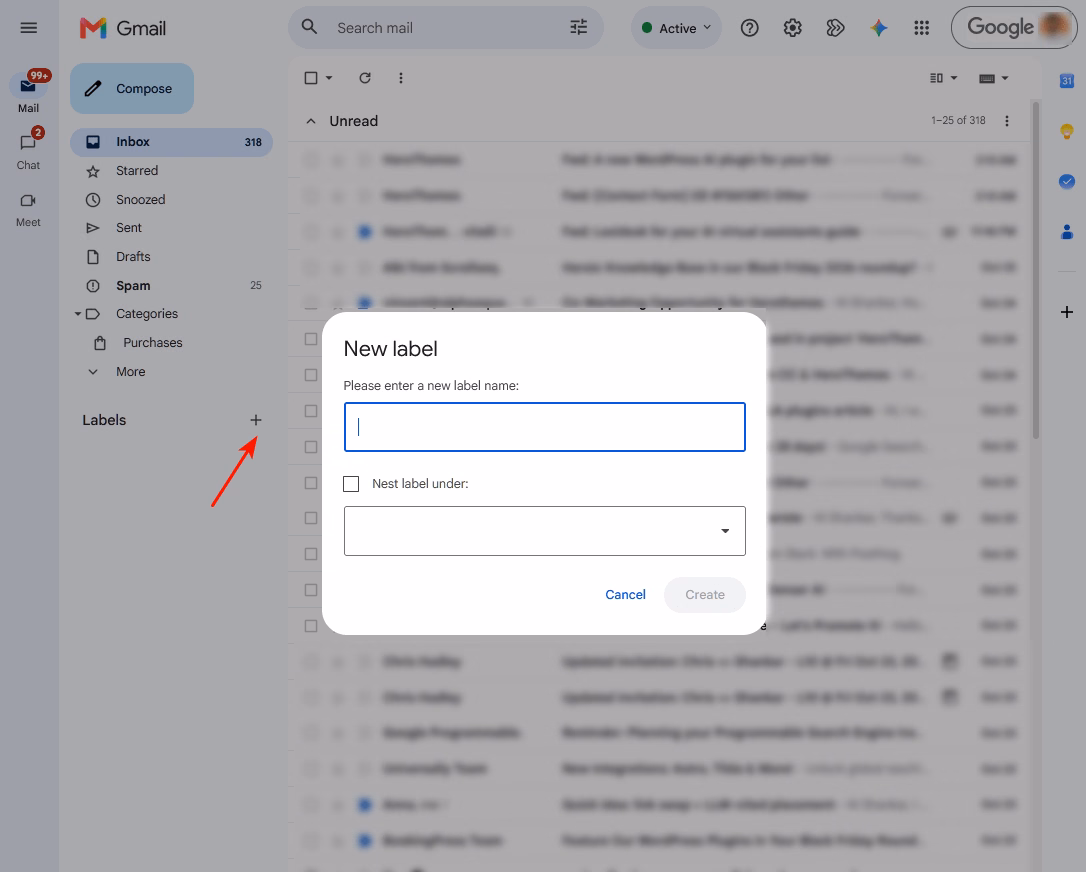 Addinglabelingmail herothemes Adding label in gmail