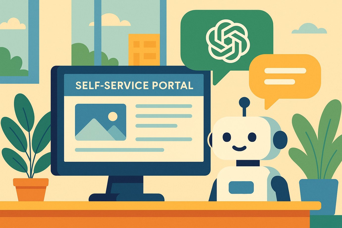 AI answering customer queries