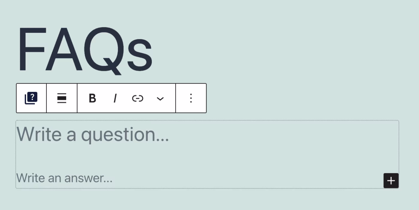 All in one seo with faq block