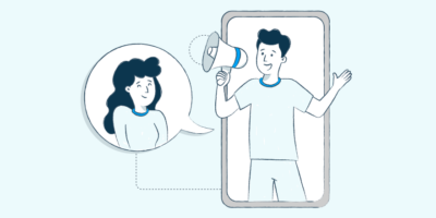 Graphic of customer relationship