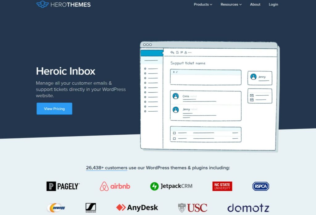 Heroic Inbox helpdesk plugin
