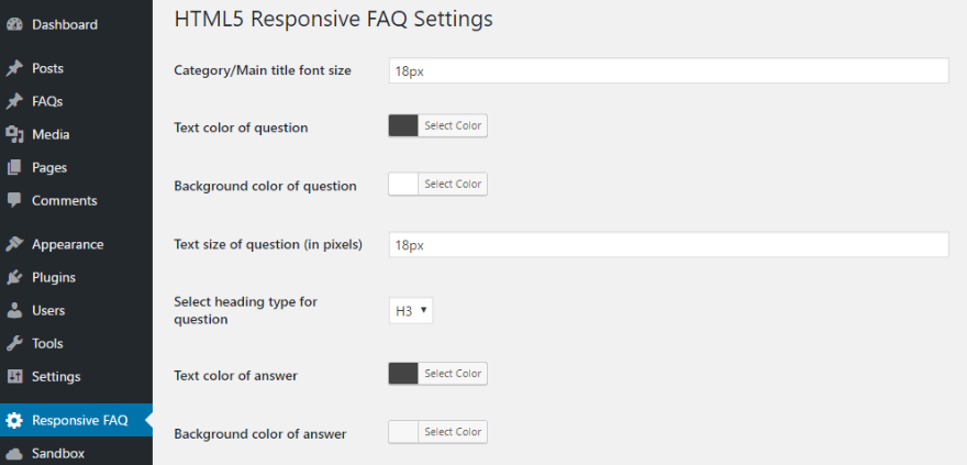 best faq plugin html5 responsive faq