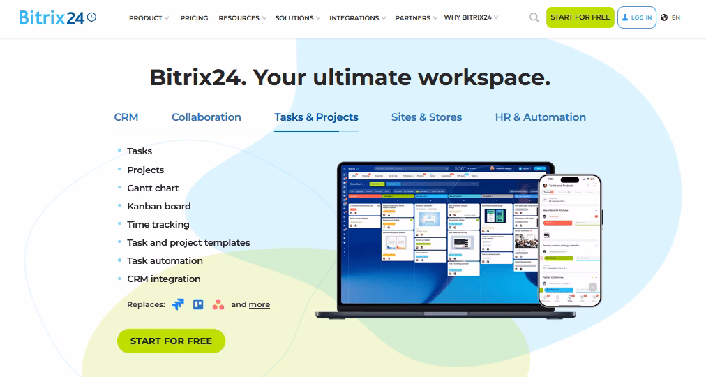 Bitrix24, une plateforme tout-en-un avec gestion de documents