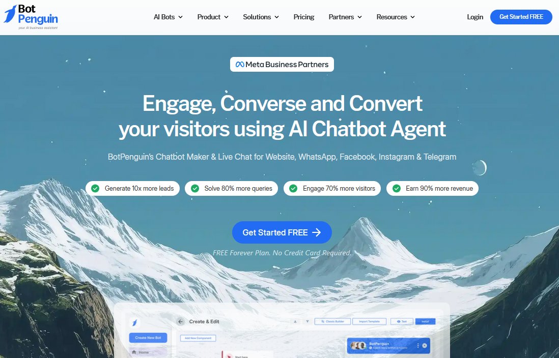 BotPenguin no-code AI chatbot platform
