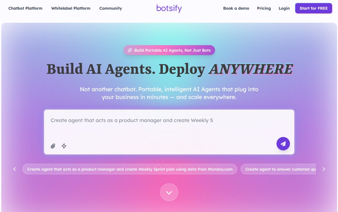 Botsify Omnichannel Bot with WhatsApp and More