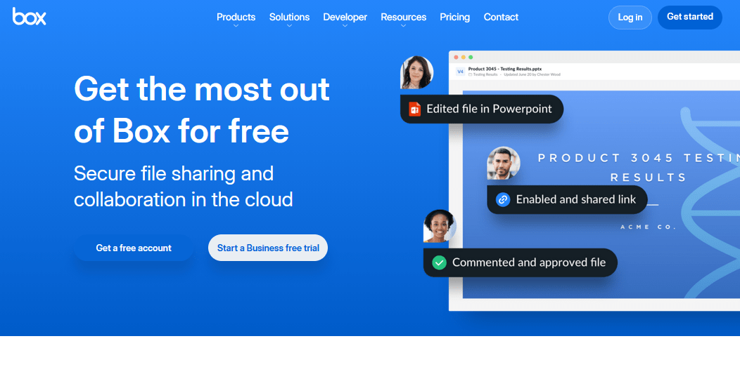 Box for Secure Cloud Storage and Sharing