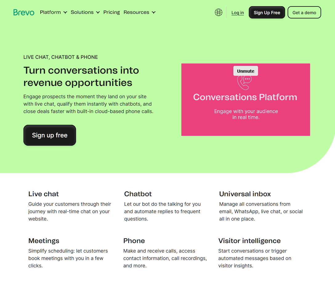 Brevoconversations herothemes Brevo conversations