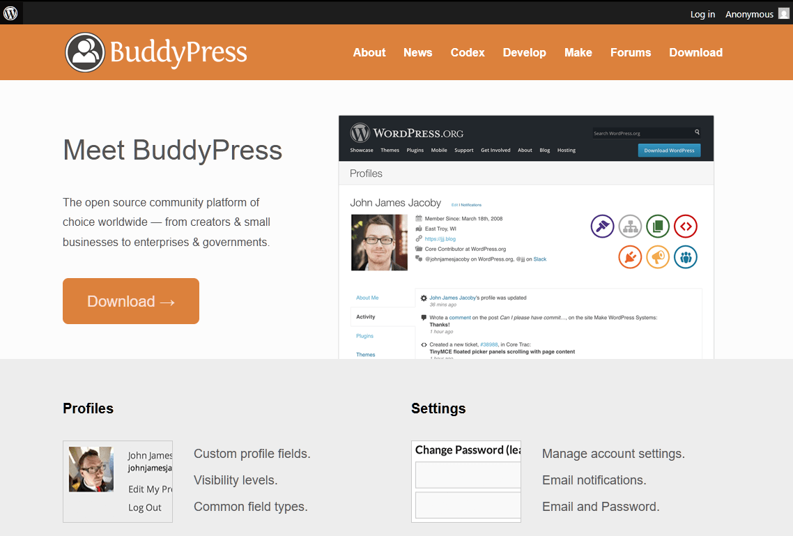 BuddyPress