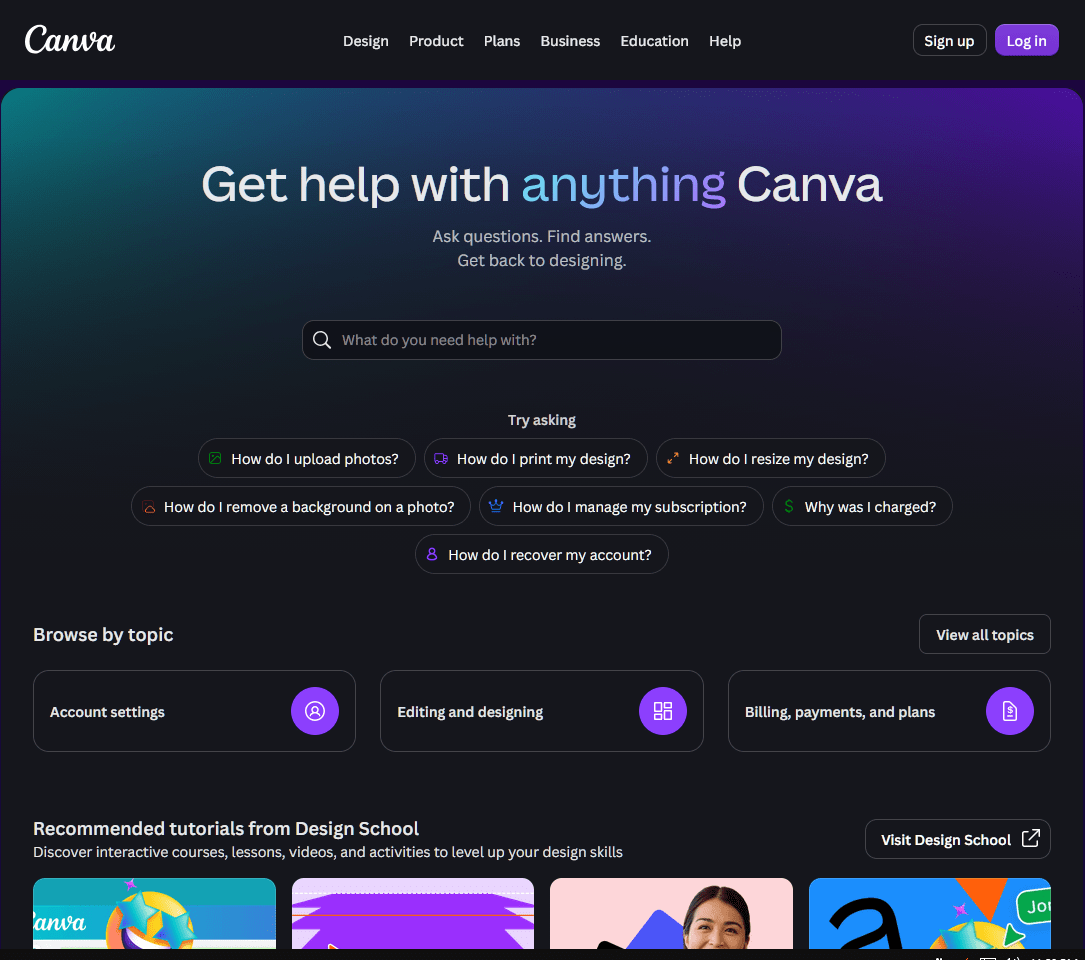 Canva Help Center