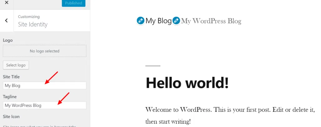 change-site-title-in-wordpress-06 - HeroThemes