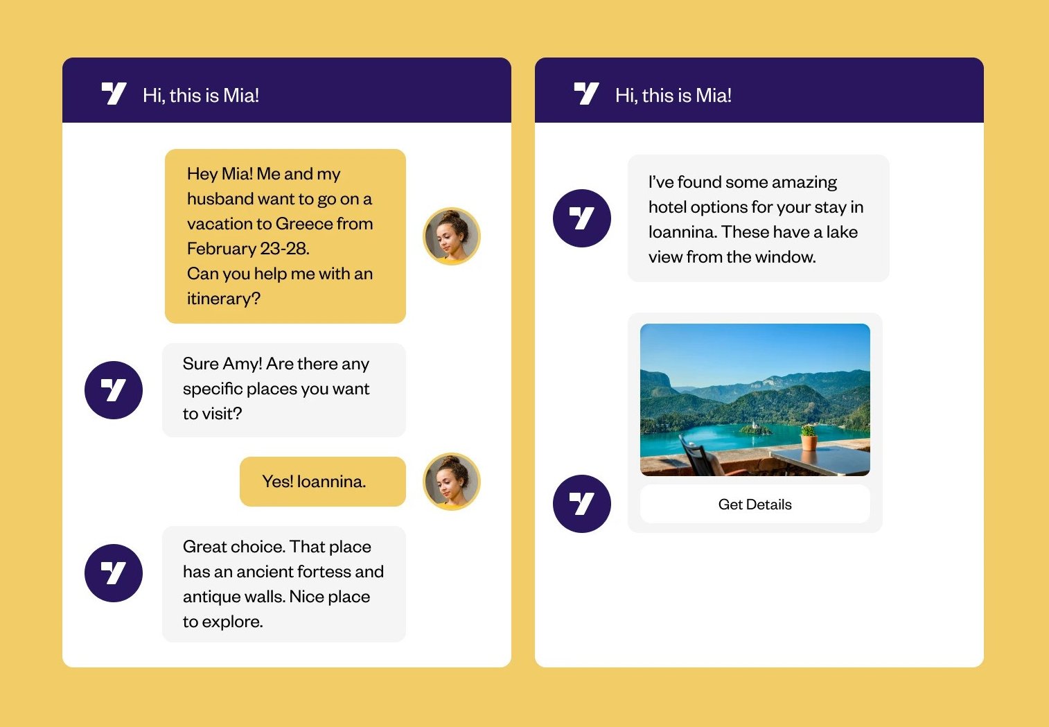 Chatbots for Travel and Hospitality