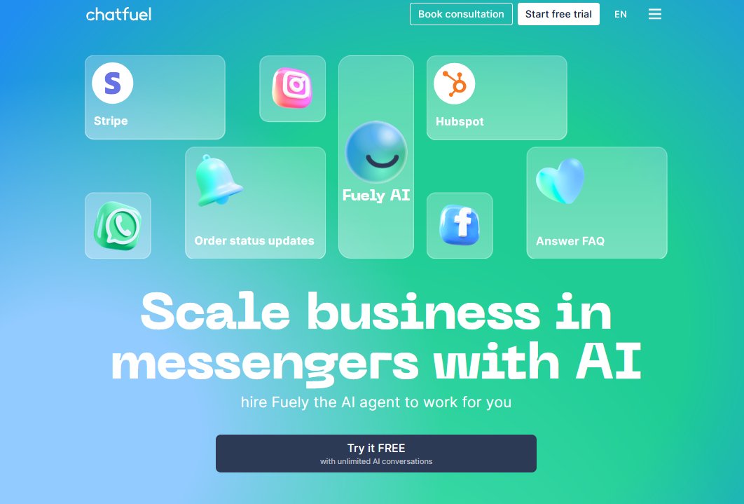 Chatfuel Simple Social Media Chatbot for Restaurants