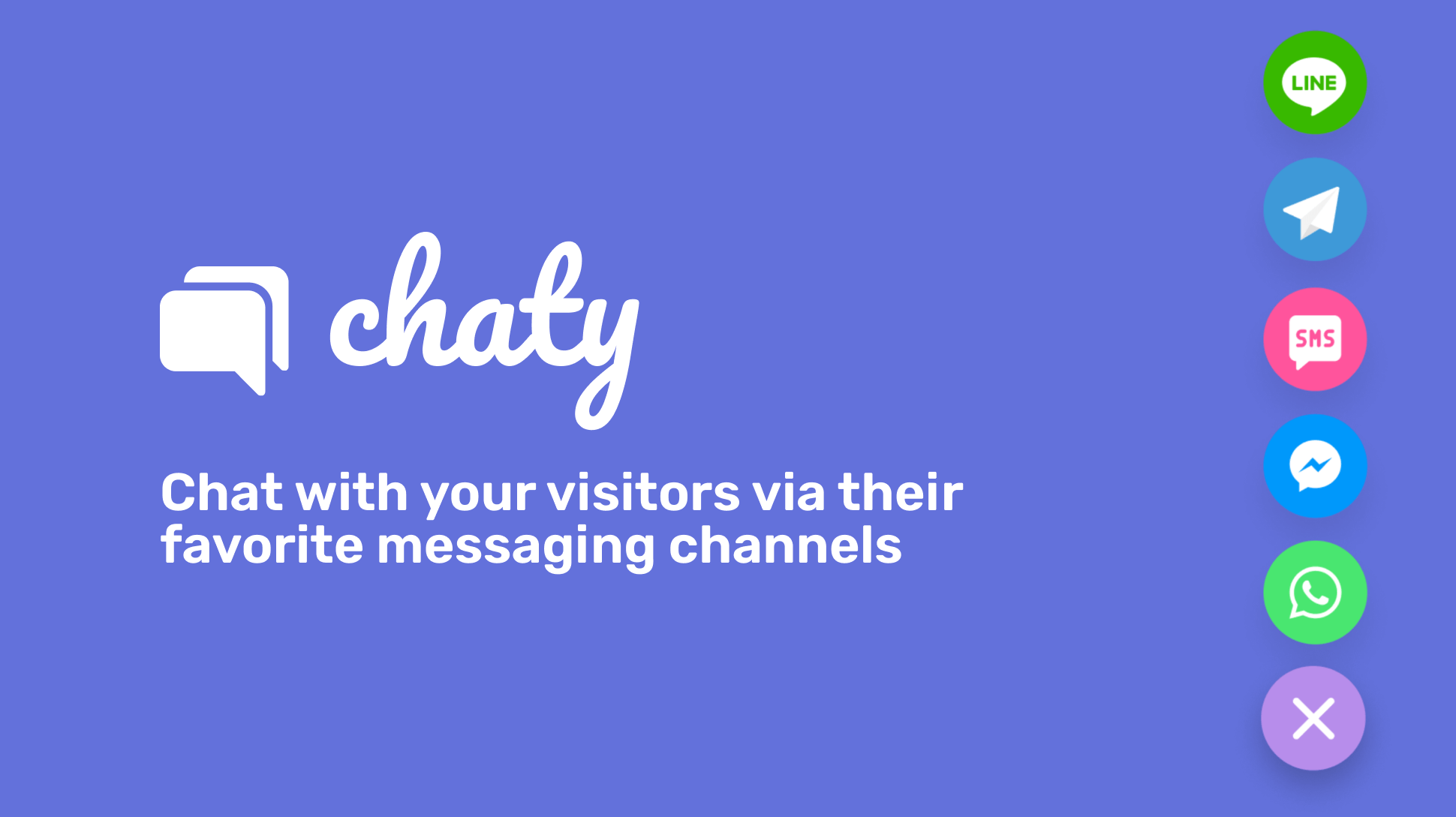 Chaty Floating Chat Widget WordPress plugin