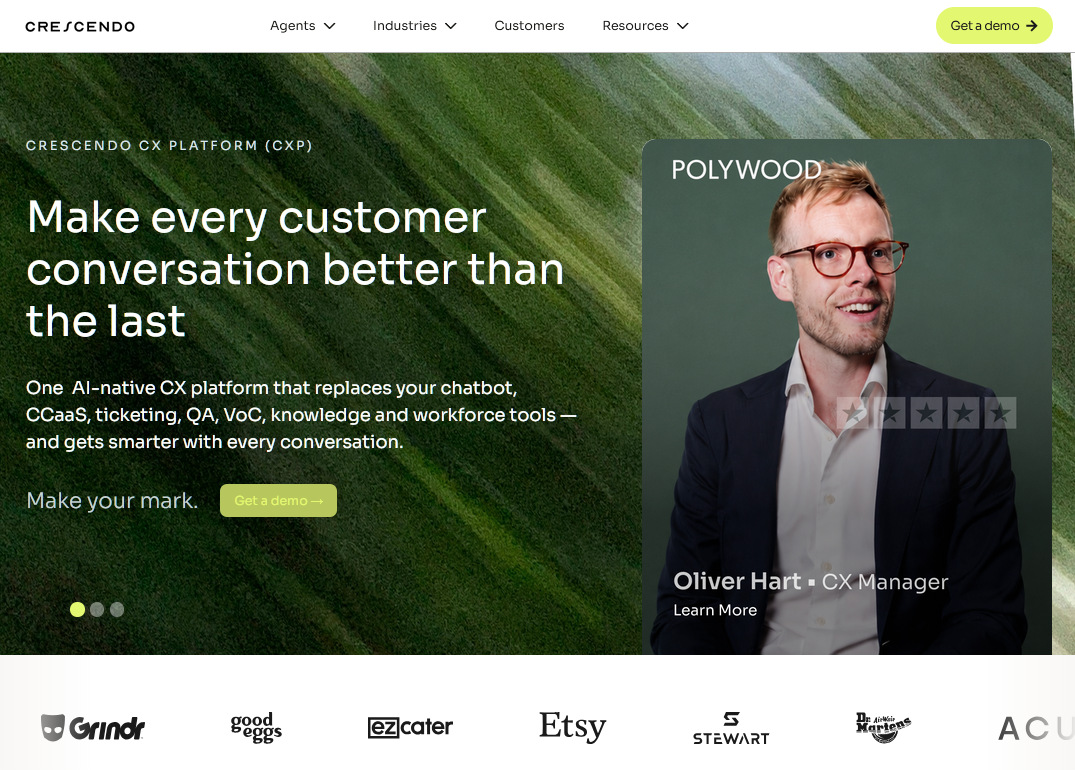 Crescendo CX platform