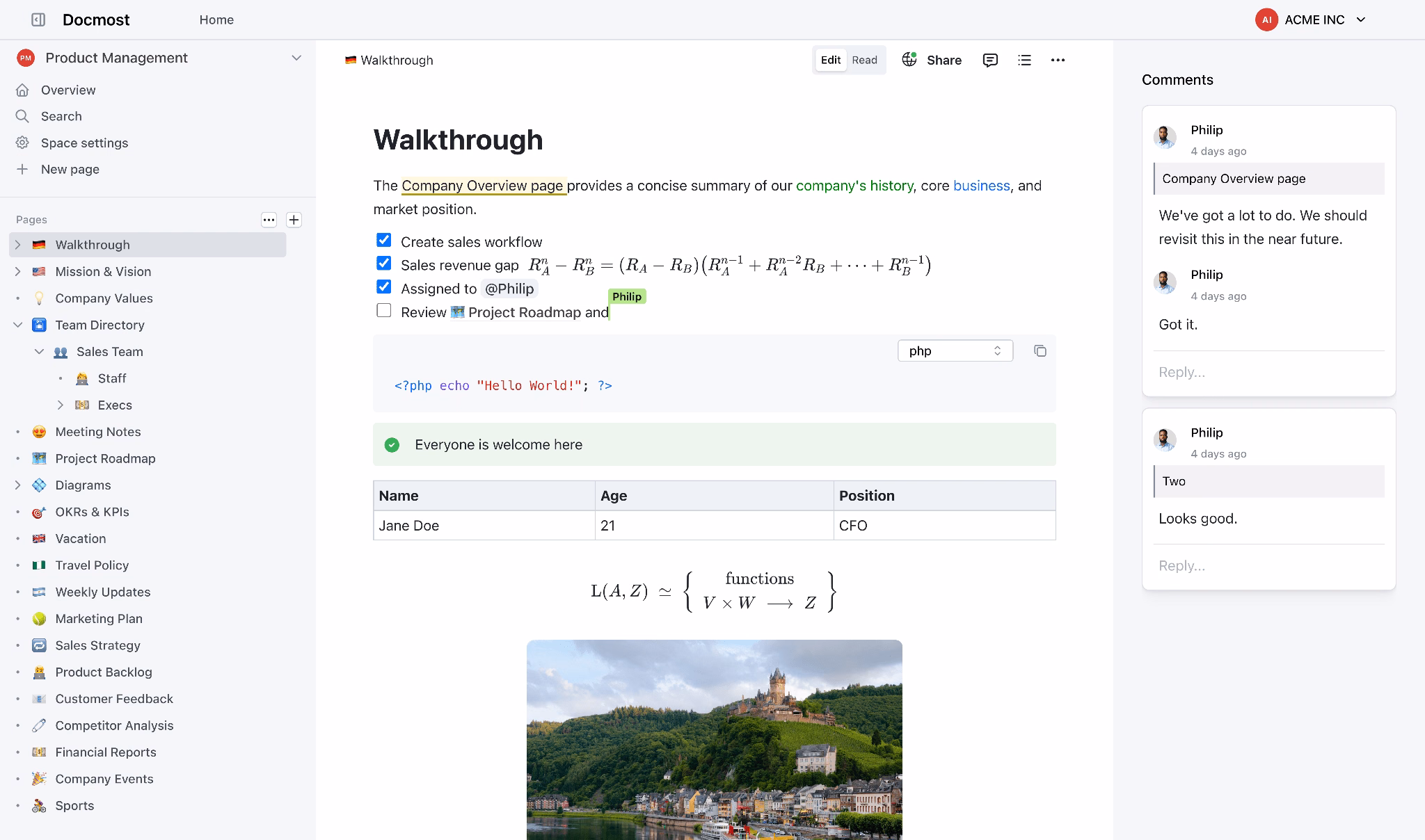 Docmost Open-Source-Outline-Alternative