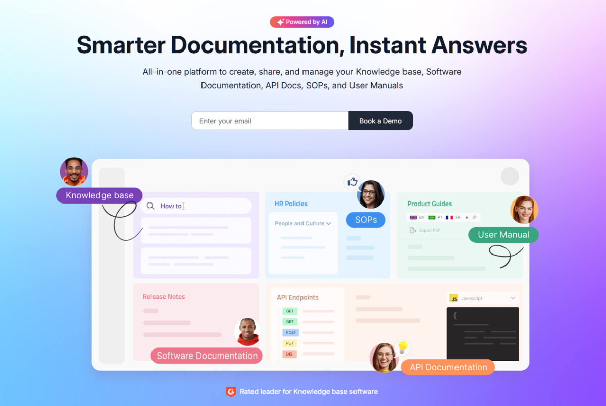 document360 AI knowledge base software