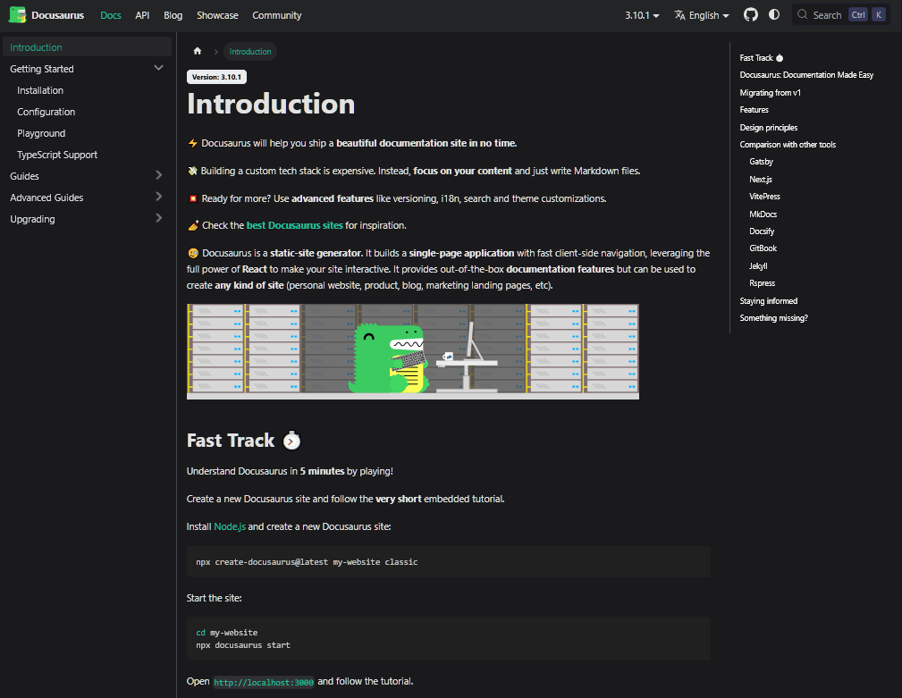 Docusaurusopensourcedocumentationframework herothemes Docusaurus open source documentation framework