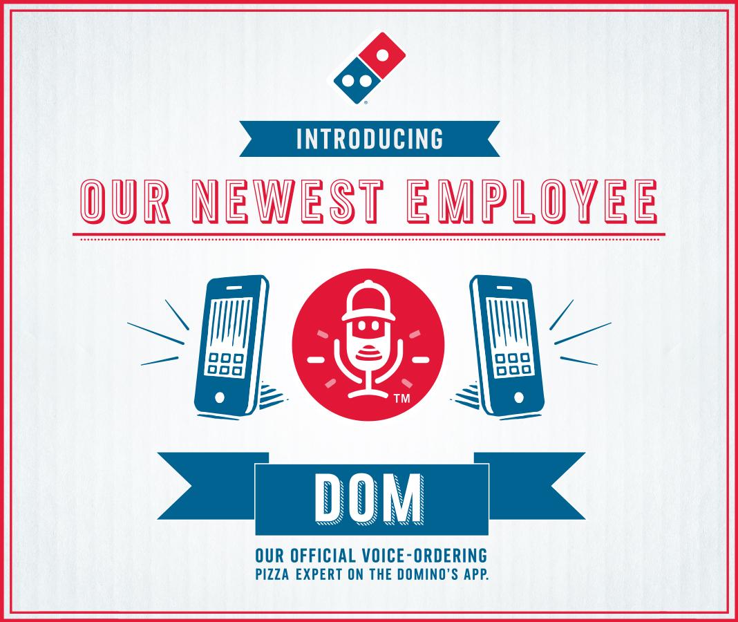 Dom Domino’s AI-powered voice assistant