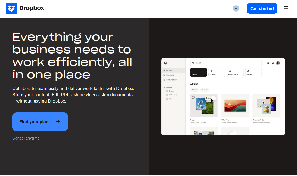 Dropbox For File Sharing