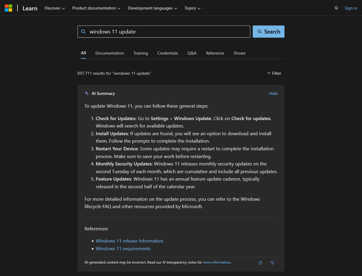 example-of-microsoft-using-ai-in-their-knowledge-b - HeroThemes Example of Microsoft using AI in their knowledge base