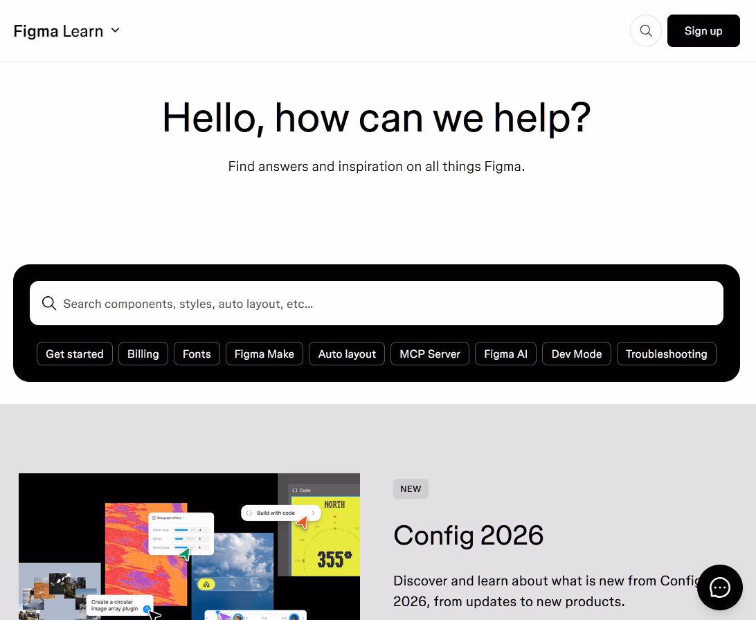 Figma help center