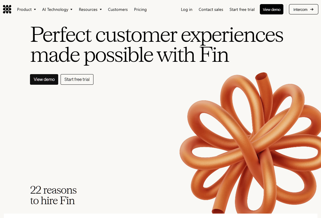 Fin AI by Intercom