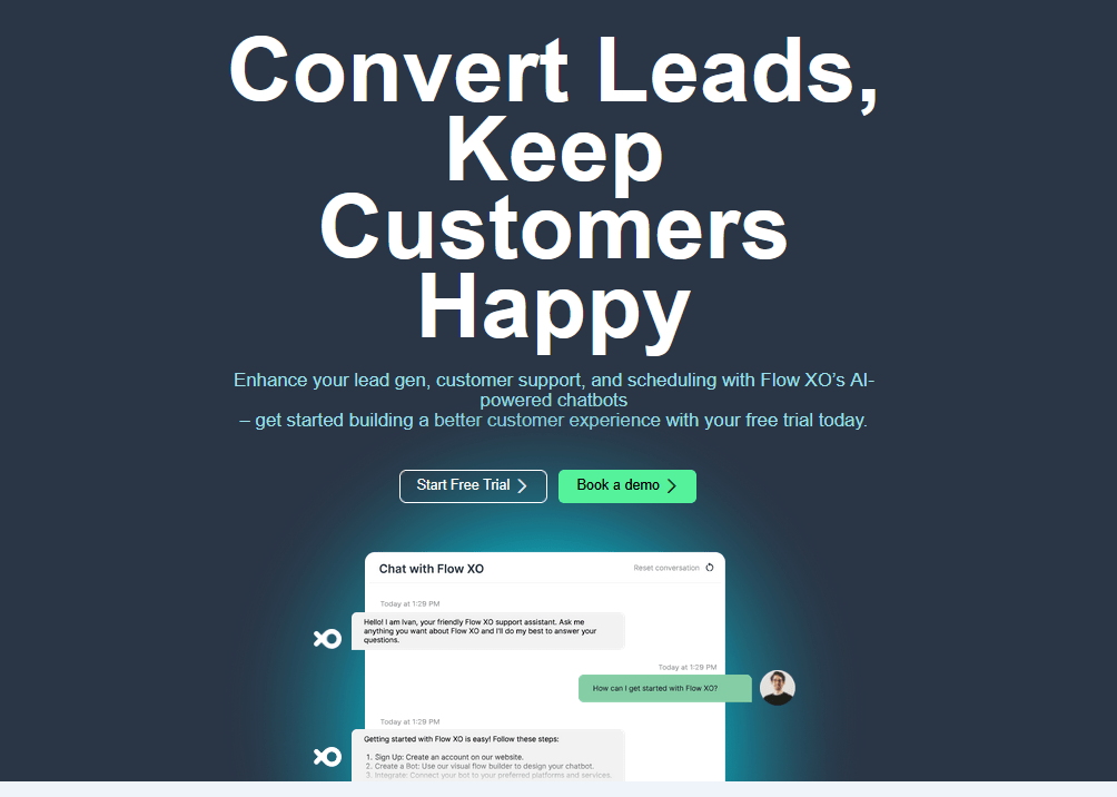 Flow XO Versatile Bot Builder