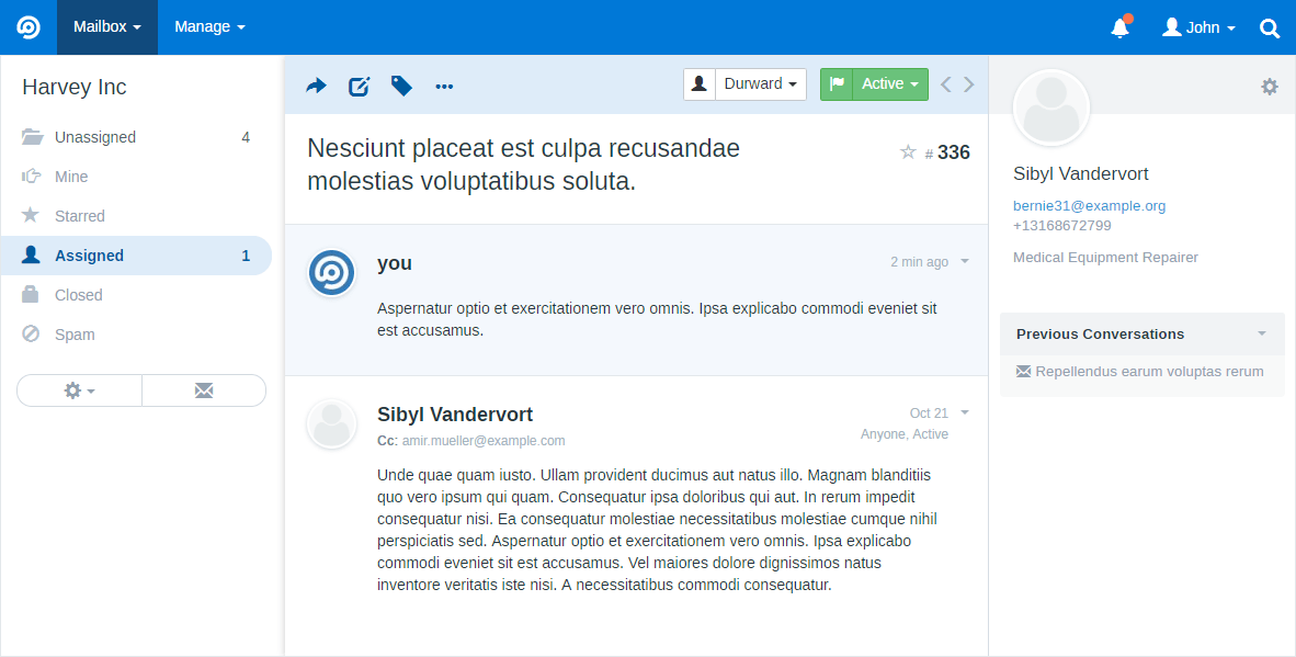 Freescout an open source shared inbox