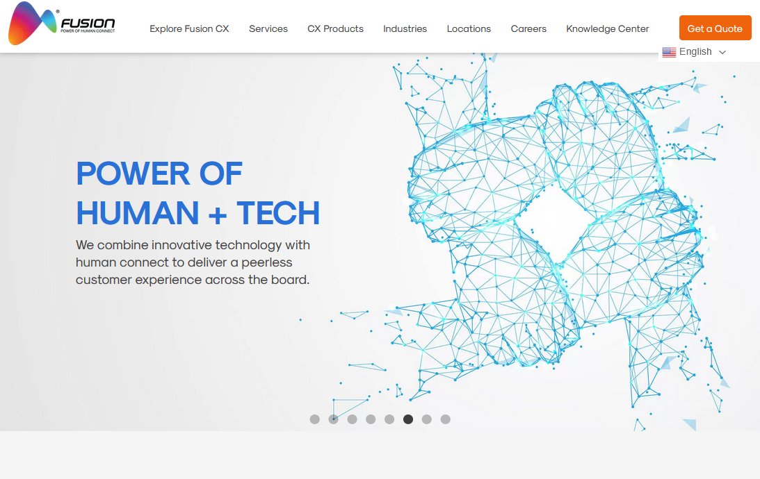 Fusion CX global BPO firm
