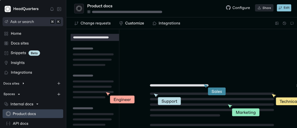 GitBook back end