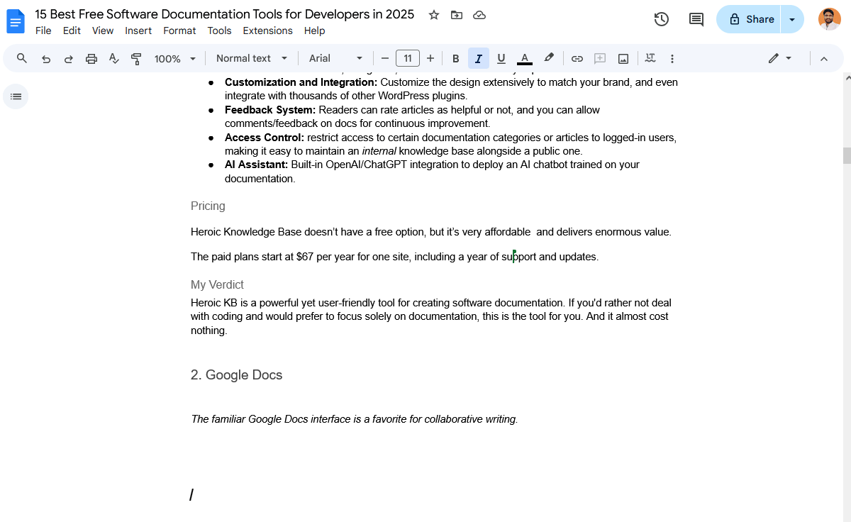 Google Docs