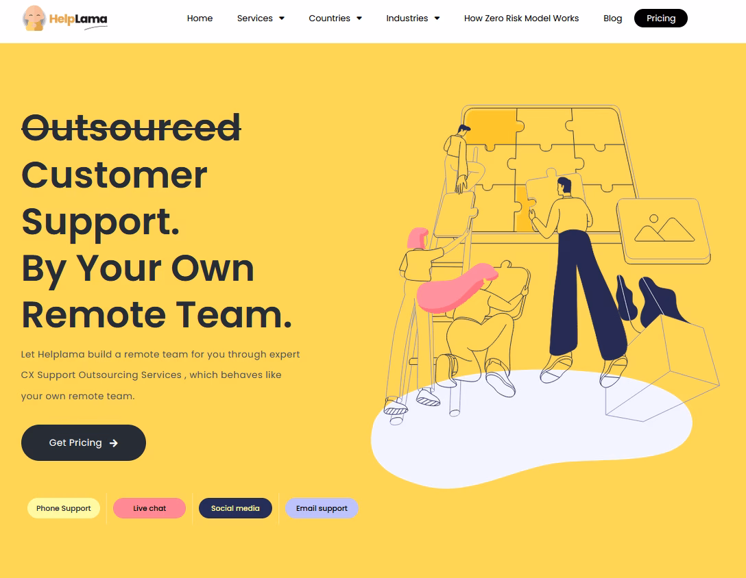 Helplama for small businesses