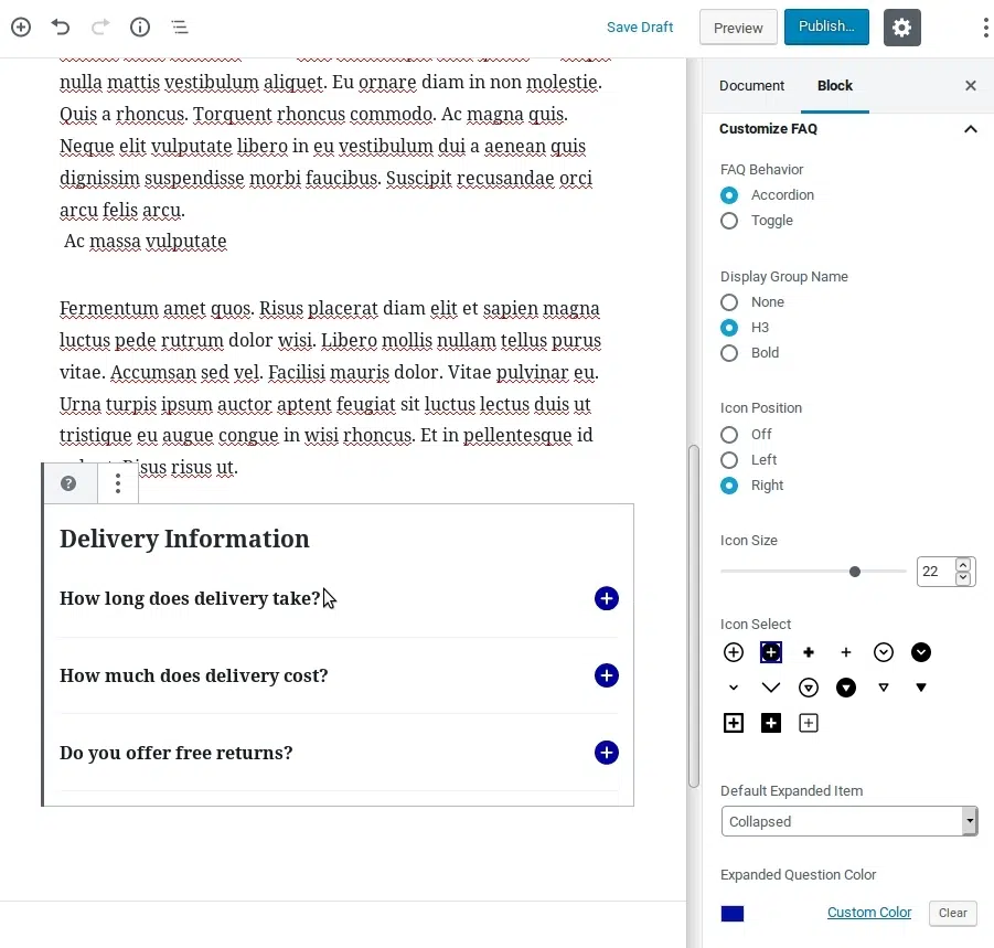 heroic-faqs-block-inspector - HeroThemes