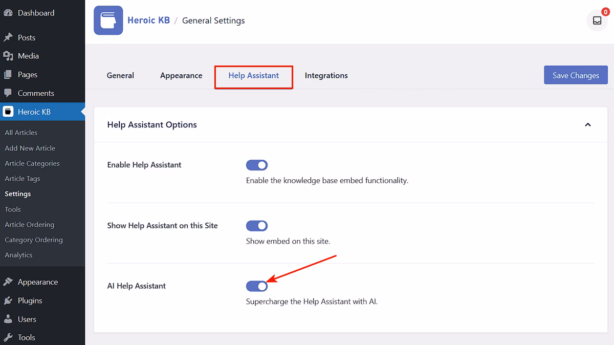 heroic-kb-ai-help-assistant - HeroThemes Heroic KB AI Help Assistant