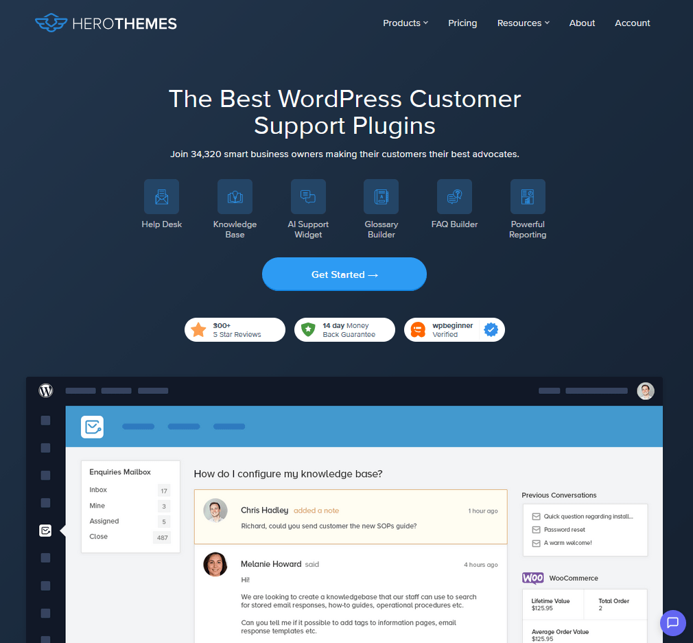 HeroThemes helpdesk plugins