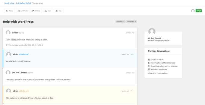 Heroic Inbox Plugin Documentation - HeroThemes