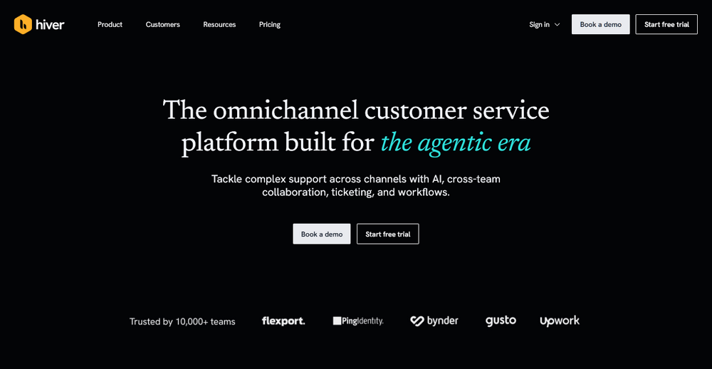 Hiver Best for Agentic Email Support