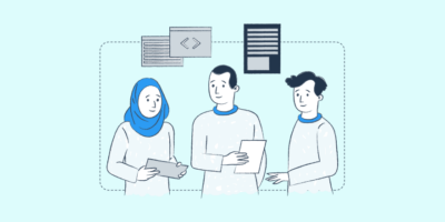 Infografik zur Planung einer Website für Mitglieder
